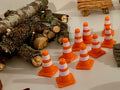 Miniature Traffic / Construction Cones