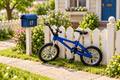 Blue Push Bike Lifestyle