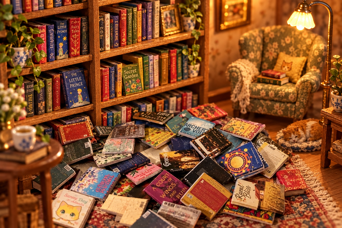 Miniature Books Lifestyle