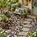 Miniature Pine Bark Silver Lifestyle Scene